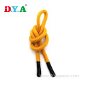 5mm Silicone Tip Color Cotton Braided Rope